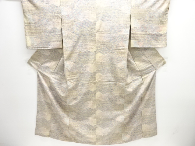 JAPANESE KIMONO / MAWATA OJIYA TSUMUGI / WOVEN CLOUD